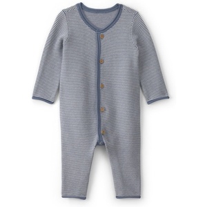 Carter’s Baby Boys’ One-piece Jumpsuit(Blue Stripe)