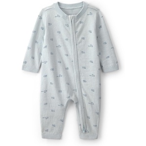 Carter’s Baby Boys’ One-piece Jumpsuit(Blue Train)