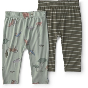 Carter’s Baby Boys’ Purelysoft 2-Pack Pant(Green Desert Print)