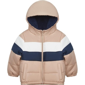 Carter’s Baby Boys’ Sherpa-lined Heavyweight Hooded Puffer Jacket(Khaki)