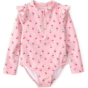 Carter’s Baby Girls’ 1-piece Rashguard(Pink/Cherry)