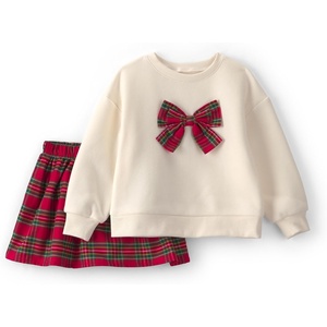Carter’s Baby Girls’ 2-piece Set(Ivory Red Bow)