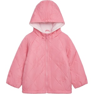 Carter’s Baby Girls’ Daisy Diamond Quilted Midweight Jacket With Fleece Lining(Pink)