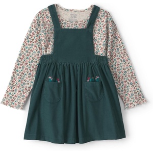 Carter’s Baby Girls’ Dress Set(Green Cord)