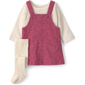 Carter’s Baby Girls’ Dress Set(Heart Pocket)