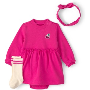 Carter’s Baby Girls’ Dress Set(Heart Varsity Pink)