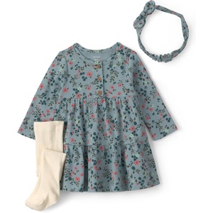 Carter’s Baby Girls’ Dress Set(Thermal Floral)