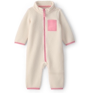 Carter’s Baby Girls’ One-piece Jumpsuit(Cream Pink Colorblock)