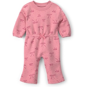 Carter’s Baby Girls’ One-piece Jumpsuit(Pink Bow)