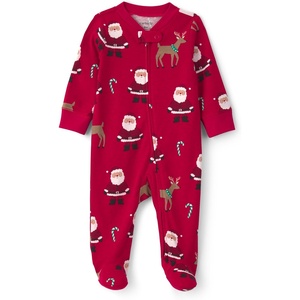 Carter’s Baby Interlock Holiday Sleep and Play(Red Santa Head)