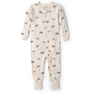 Carter’s Baby Purelysoft 1-piece Pajamas(Cream Dog Print)