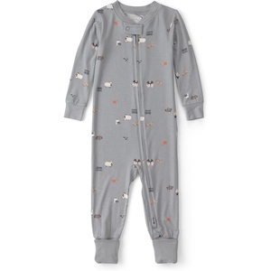 Carter’s Baby Purelysoft 1-piece Pajamas(Grey Halloween Print)