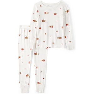 Carter’s Baby Purelysoft Long-sleeve 2-piece Pajamas(Fall House)