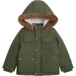 Carter’s Boys’ Frost Fort Parka Coat(Green)