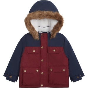 Carter’s Boys’ Frost Fort Parka Coat(Navy)