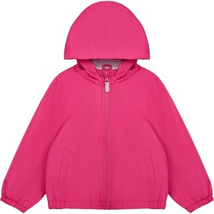 Carter’s Girls’ 2T-6X Water-Resistant Hooded Lightweight Windbreaker Jacket(Pink)