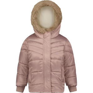 OSHKOSH B’GOSH Girls’ Warm and Cozy Heavyweight Hooded Puffer Jacket(Mauve)