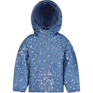 OSHKOSH B’GOSH girls Midweight Fleece Lined Windbreaker Jacket(Chambray)