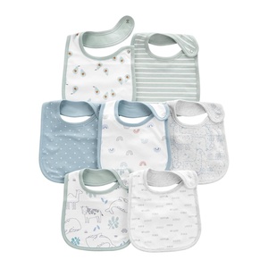 Simple Joys by Carter’s Baby Boys’ 7-Pack Teething Bibs(Red)