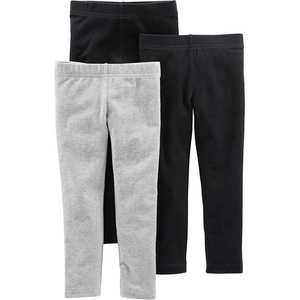 Simple Joys by Carter’s Girls 3 pack Leggings(Black/Grey)