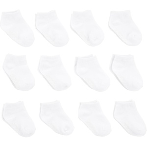 Simple Joys by Carter’s baby-boys 12-pack Neutral Sock Low(White)